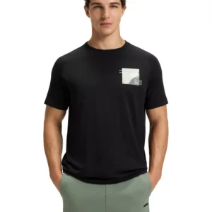 Men's Decorative Reflective Relaxed-Fit T-Shirt