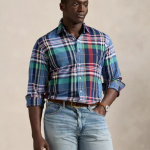 Men's Big & Tall Gingham Oxford Shirt