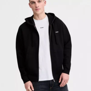 Men's Dapo Logo Zip-Up Hooded Sweatshirt