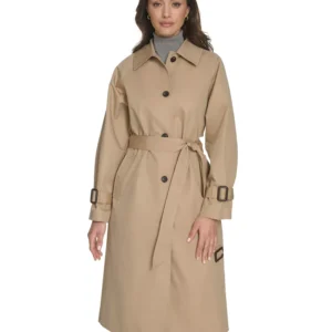 Women's Regular Single Breasted Trench Coat