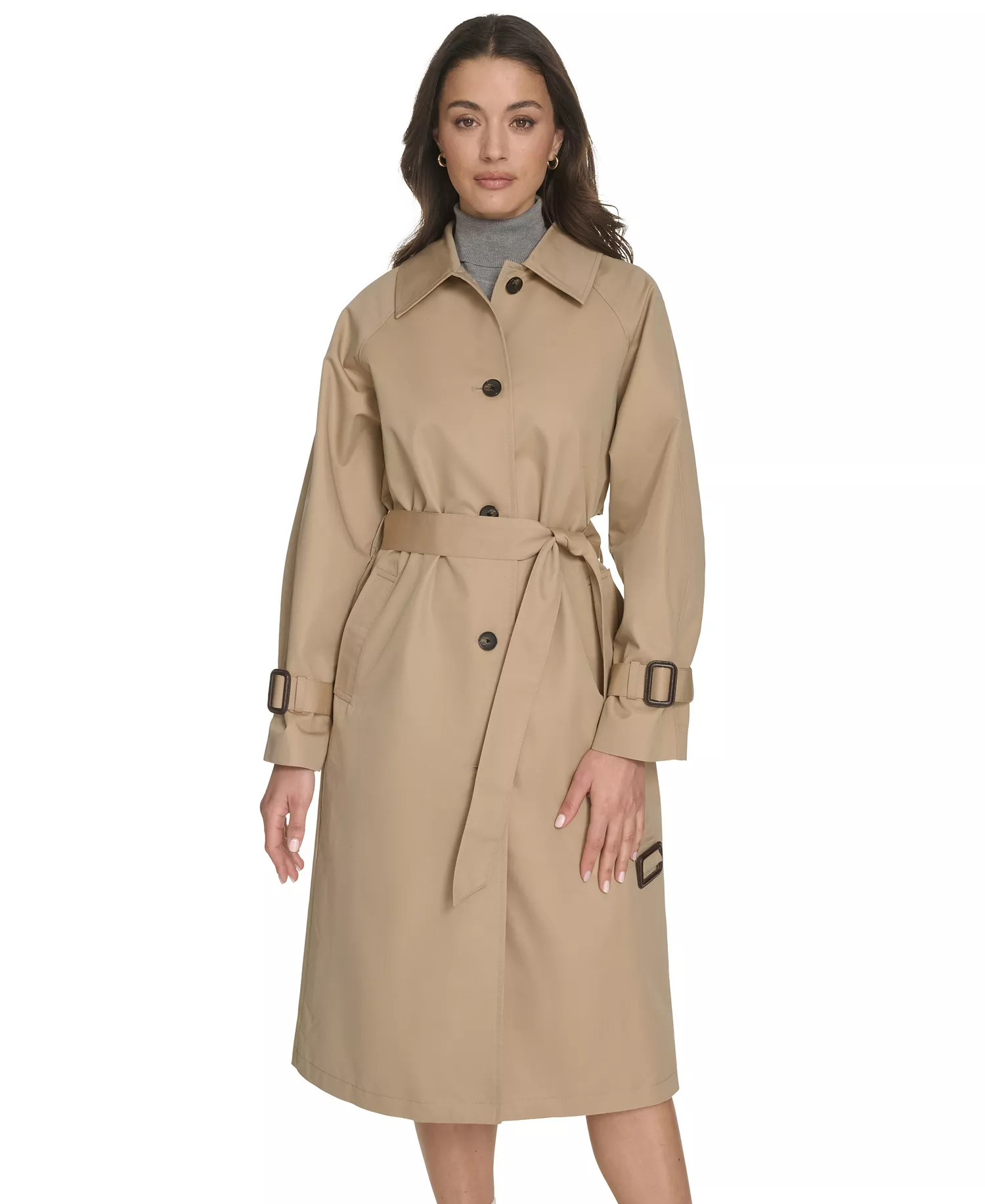 mni-3beb0786671dfe62077f5d4276b1bf0d Women's Regular Single Breasted Trench Coat