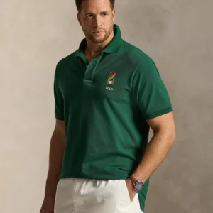 Men's Big & Tall Polo Bear Mesh Polo Shirt
