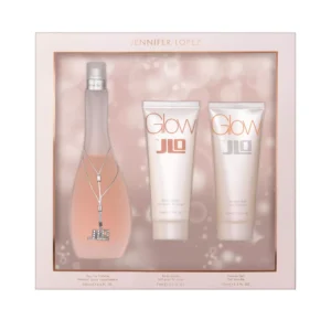 GLOW BY JLO 100ML & 75ML BODY LOTION & SG (3PC)
