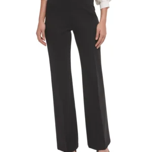 Women's Soft Ponte Knit High Rise Pull-On Pants