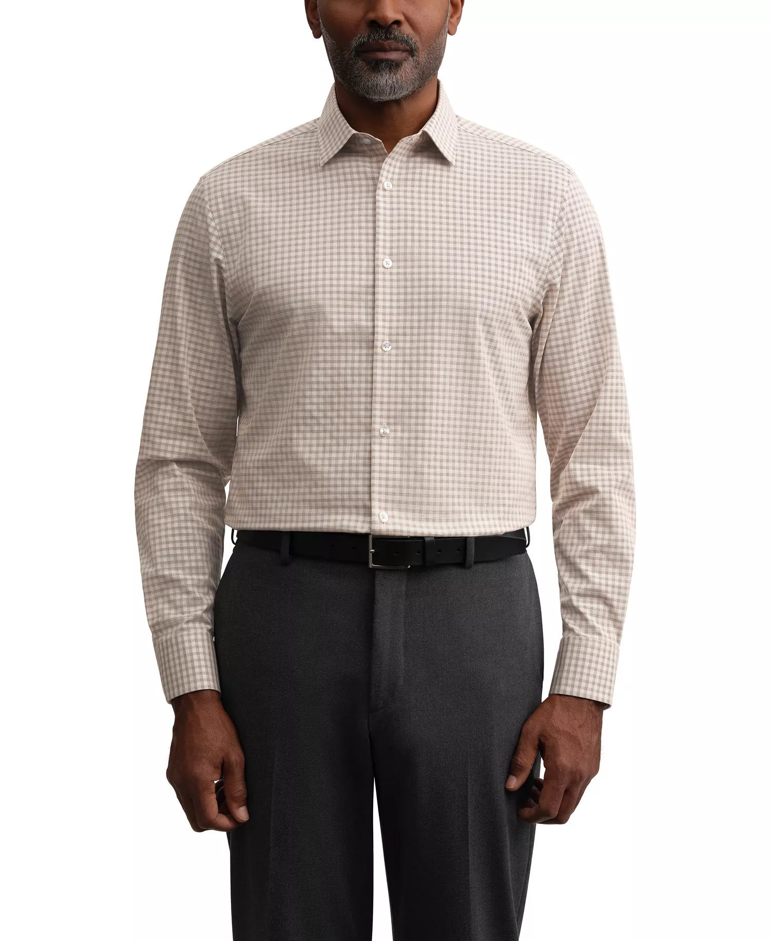 mni-3cf706e42125bae326112b974742f141 Men's Refined Cotton Stretch Shirt, Slim Fit