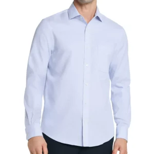 Mens Regular Fit Linen Dress Shirt