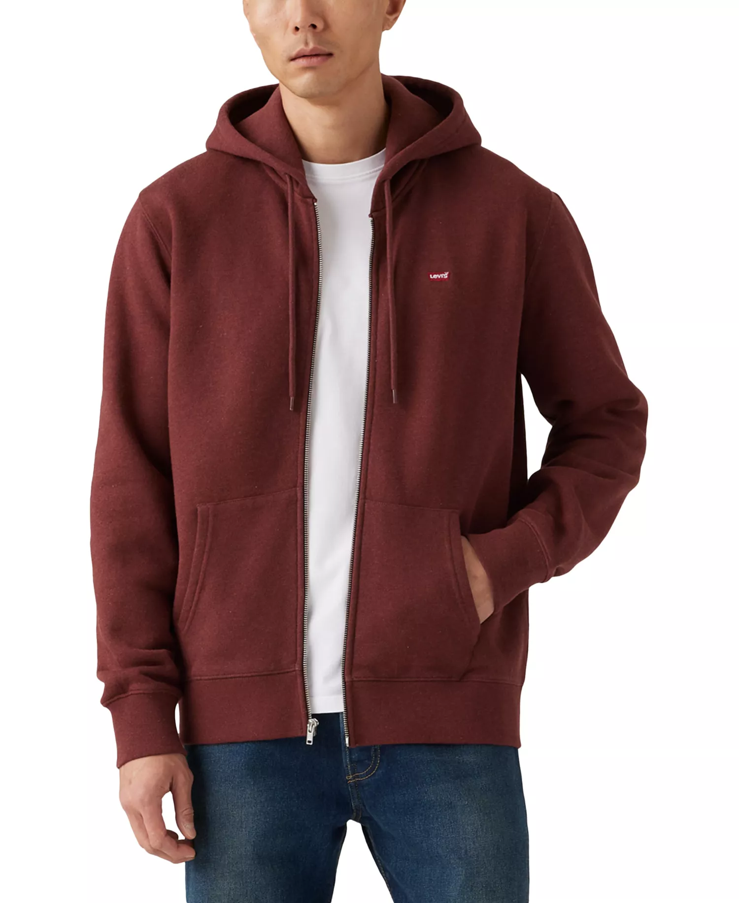 mni-3ddefbf4e56c54ccf35f5c875a35bcd6 Men's Non-Graphic Zip-Up Standard Fit Hoodie — изображение 6