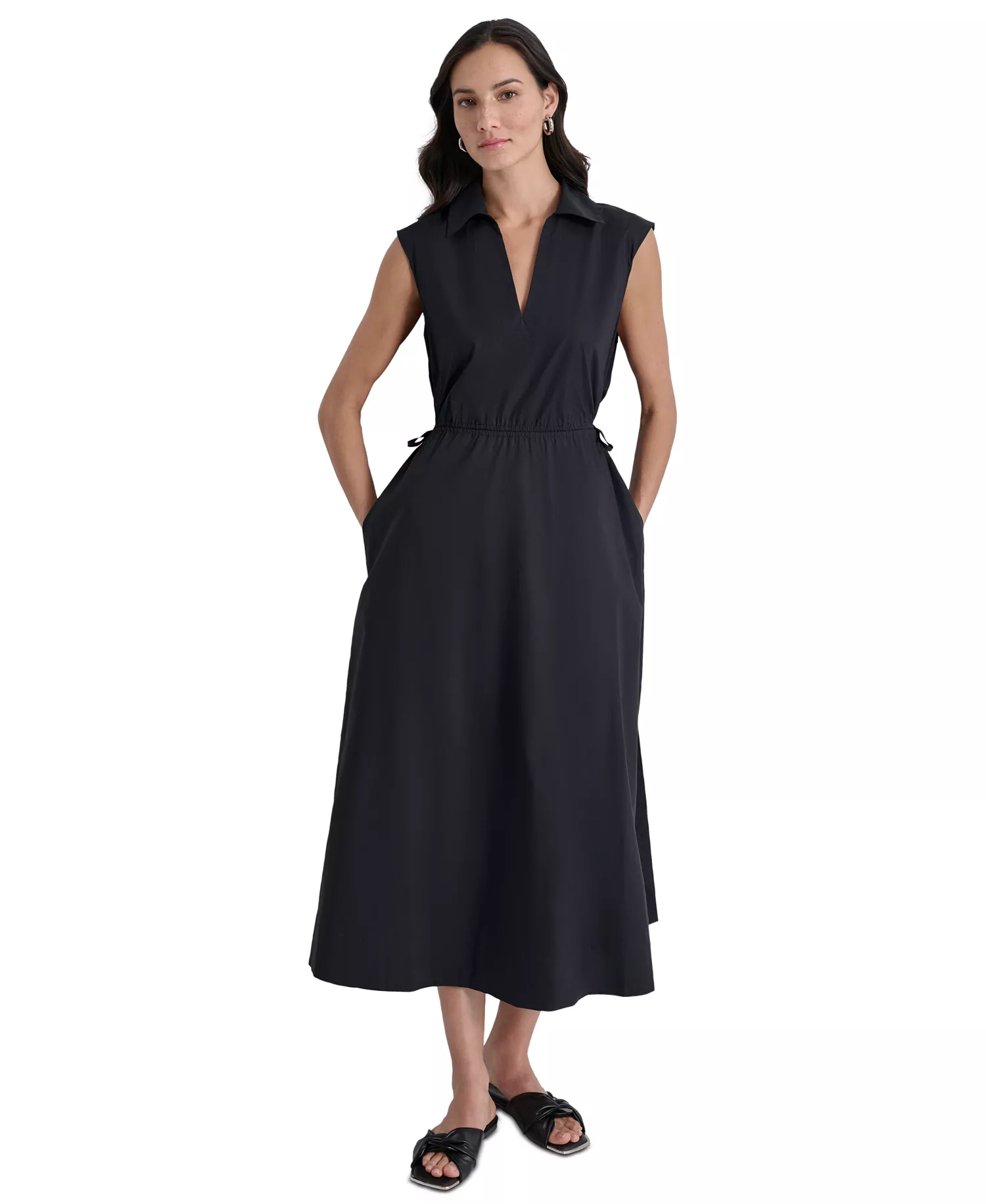mni-3ff341e6456be18163f050d137f7b4d8 Women's Back-Cut-Out Sleeveless Maxi Dress