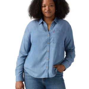 Plus Size Darlene Long Sleeve Shirt