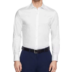 Men's Flex Wrinkle Free Stretch Twill Dress Shirt, Regular & Slim Fit