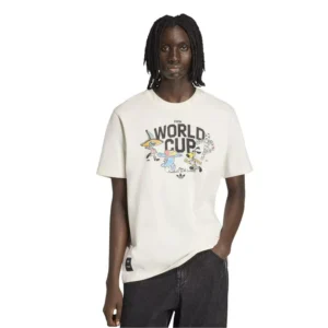 Men's White FIFA World Cup Historic Mascot Group T-Shirt