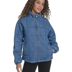 Women's Box Quilted Cotton Jacket