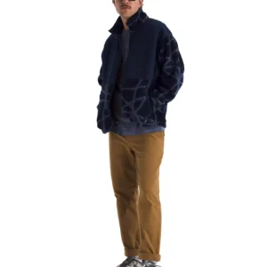 Men's Cabin Fleece Full Zip Print Jacket