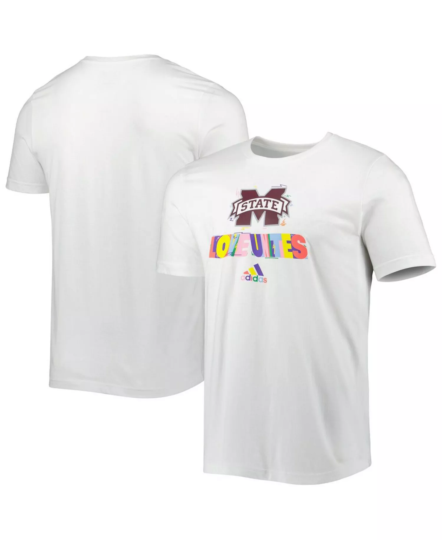 mni-42e4c03cfdf94ce59ac1904b45bbbbde Men's White Mississippi State Bulldogs Pride Fresh T-shirt