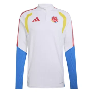 Men's White Colombia National Team 2026 World Cup Tiro Training T-Shirt