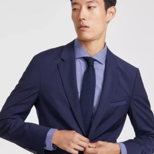 Men's Modern-Fit Wool-Blend Suit