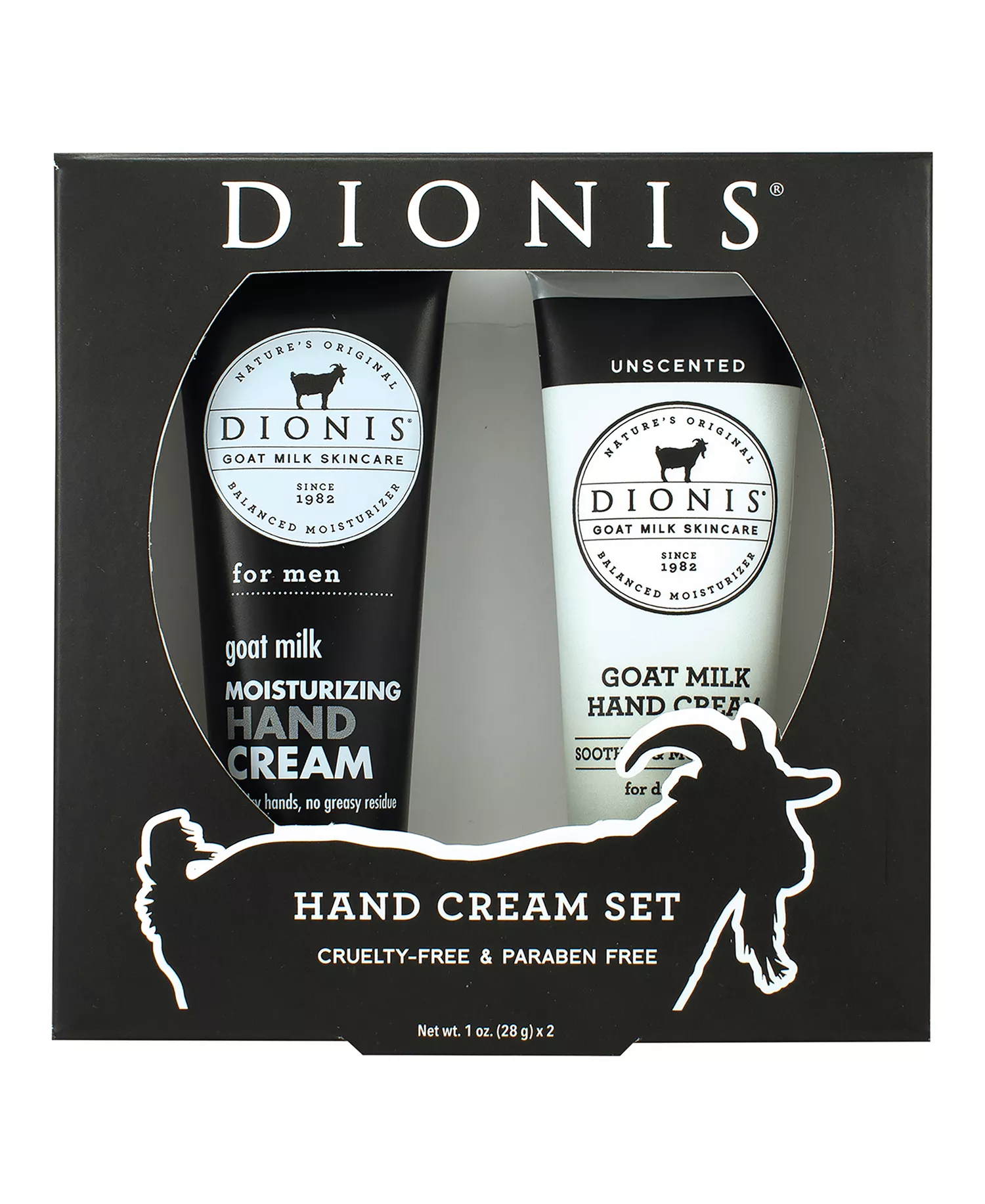 mni-4458d53f012ed9bc7535fd47067bc3b4 Men's Goat Milk Hand Cream Duo Set, 2 Piece