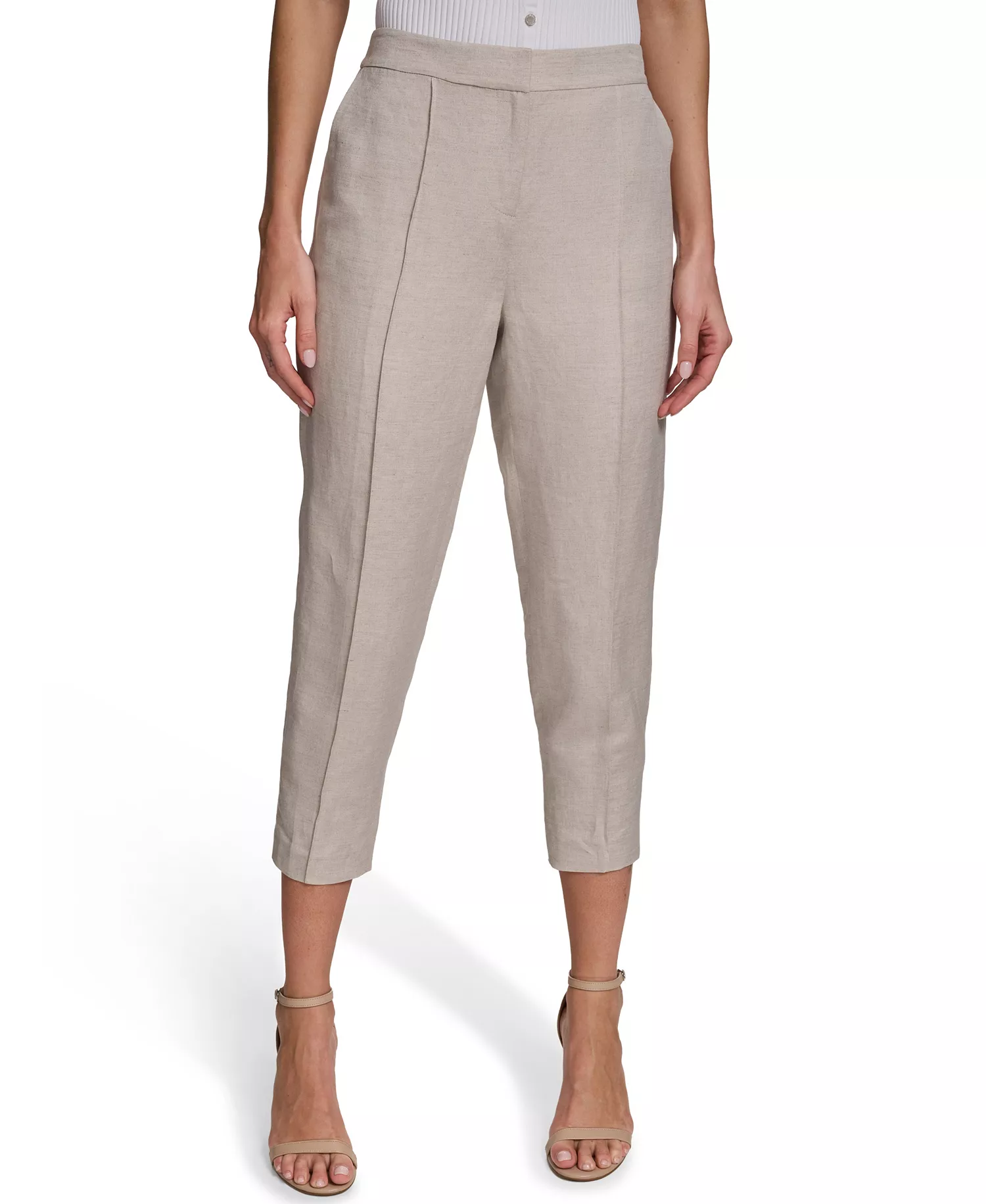 mni-447fb1427efe455719fccb29e86ad119 Petite Mid-Rise Ankle Pants