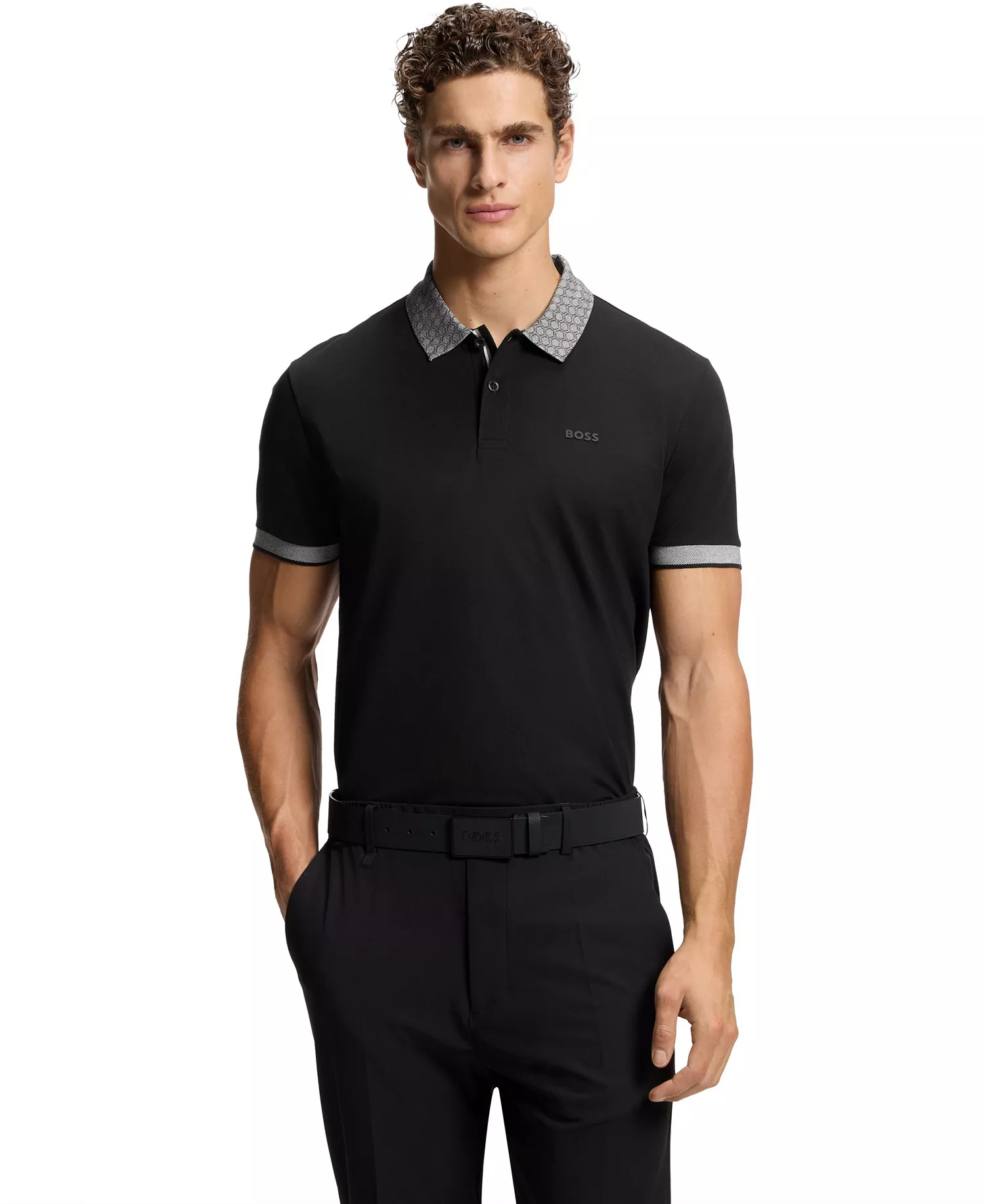 mni-45579b53a52f11802259e6890fd9b68d Men's Stretch Cotton Moisture Management Paddy Polo Shirt — изображение 3