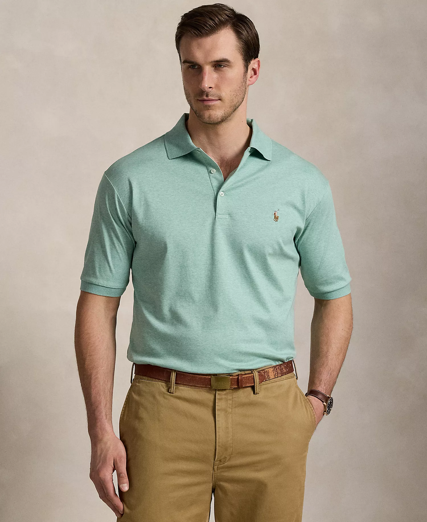 mni-48bb872357d3df8a8ca34929f7a15f8e Men's Big & Tall Classic Fit Soft Cotton Polo