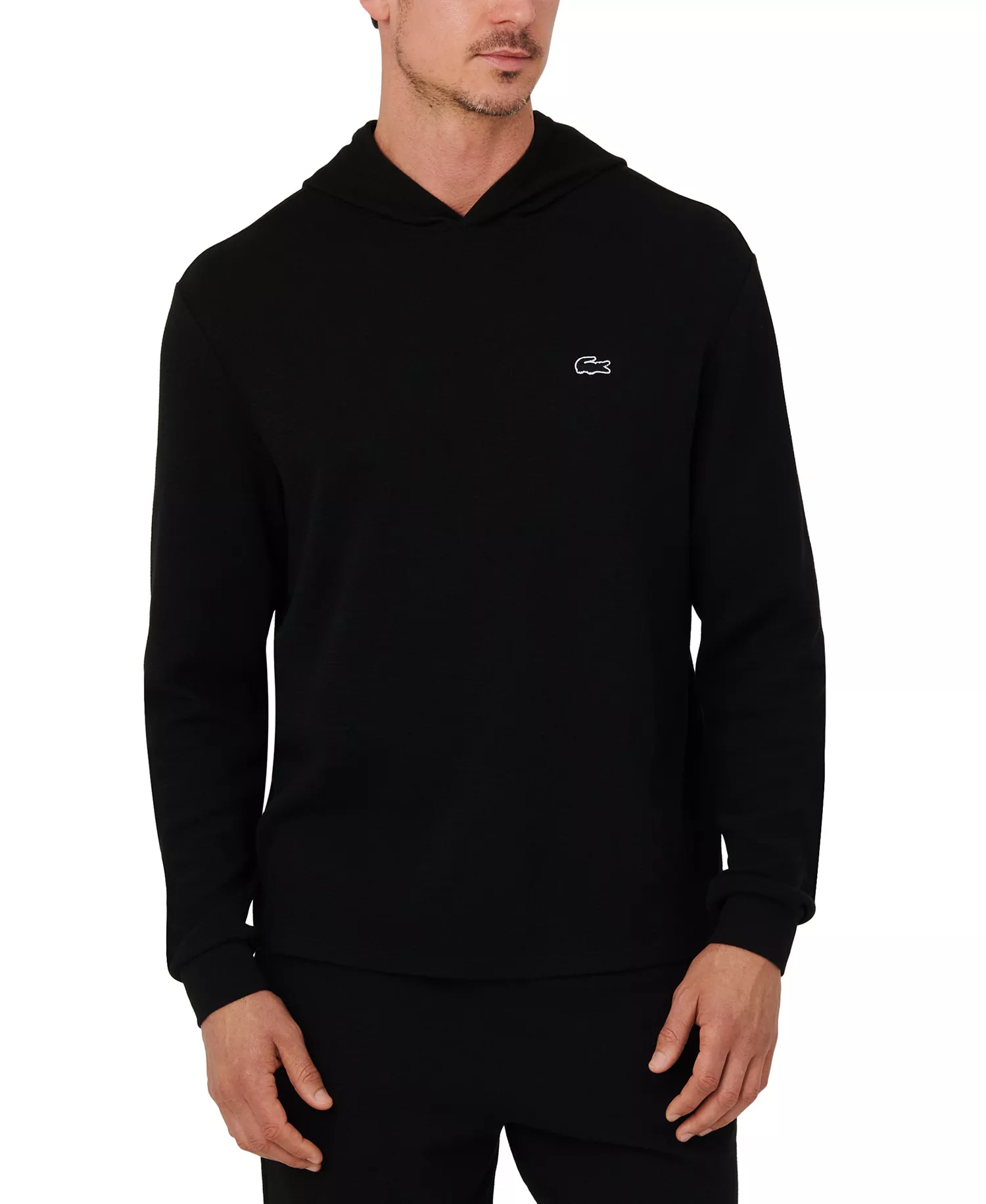 mni-48f70fb22ef3504d19e67dc7191bed1f Men's Waffle-Knit Thermal Hoodie