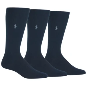 Men's 3-Pk. Supersoft Rib Dress Socks