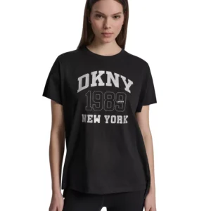 Short-Sleeve DKNY New York 1989 Logo T-Shirt
