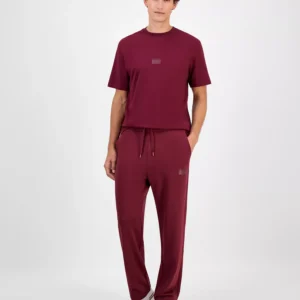 Men's Cotton Relaxed Straight-Leg Pants