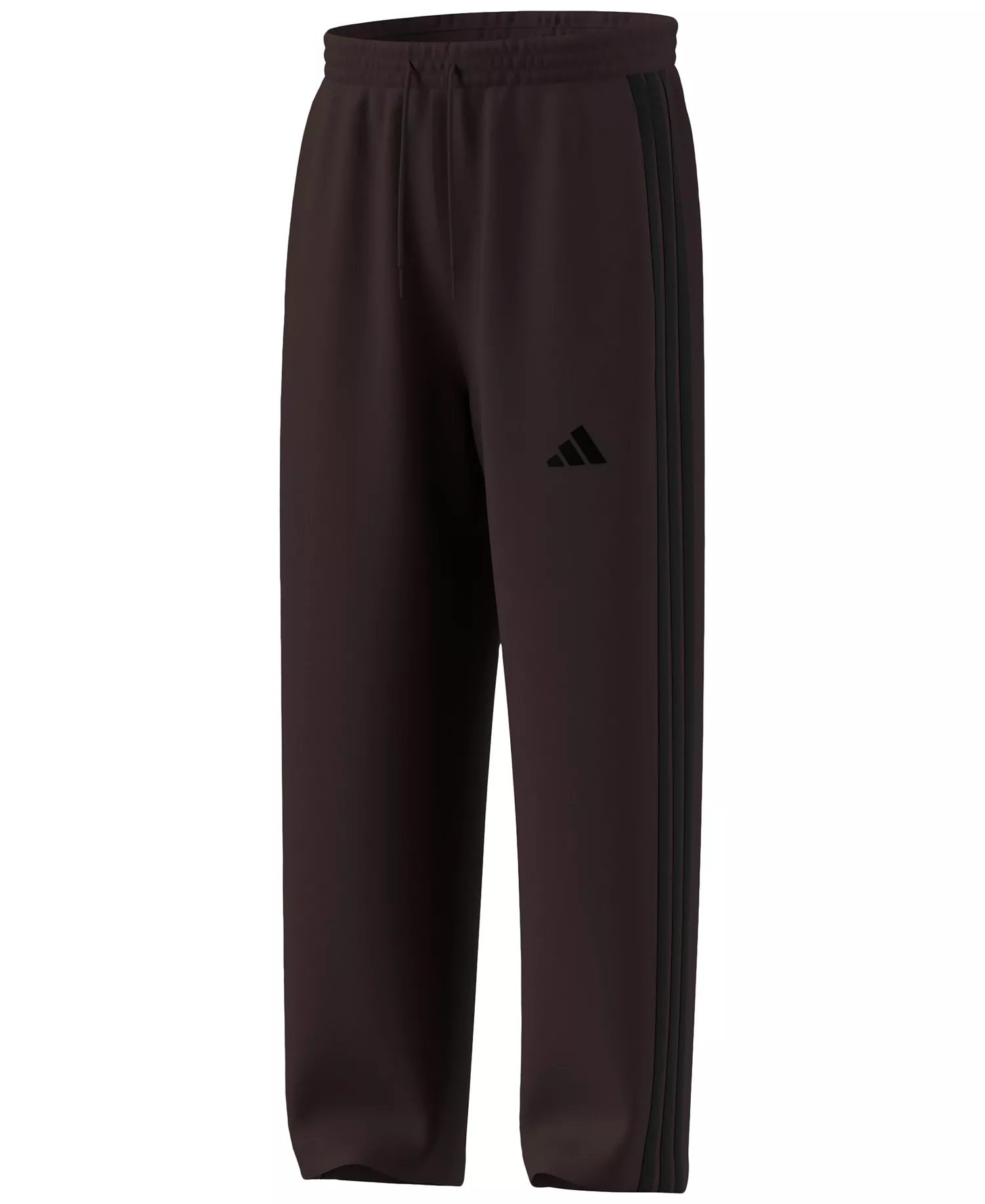 mni-4ac8873a31c6fc171a769e17326862ff Men's Wide-Leg 3-Stripes Fleece Pants — изображение 3