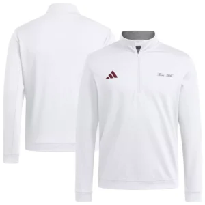 Men's White Texas A&M Aggies Elevated Quarter-Zip Jacket