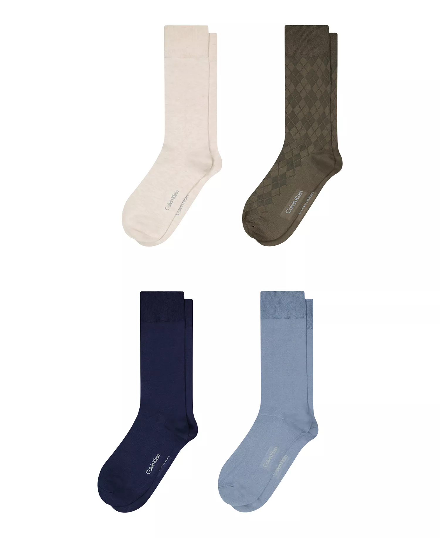 mni-4b3ccd17e5e3608dca0ef67a3e4d0863 Men's Crew Dress Socks, 4-Pack — изображение 7