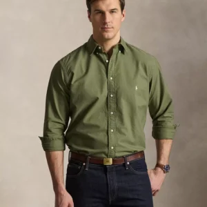 Men's Big & Tall Garment-Dyed Oxford Shirt