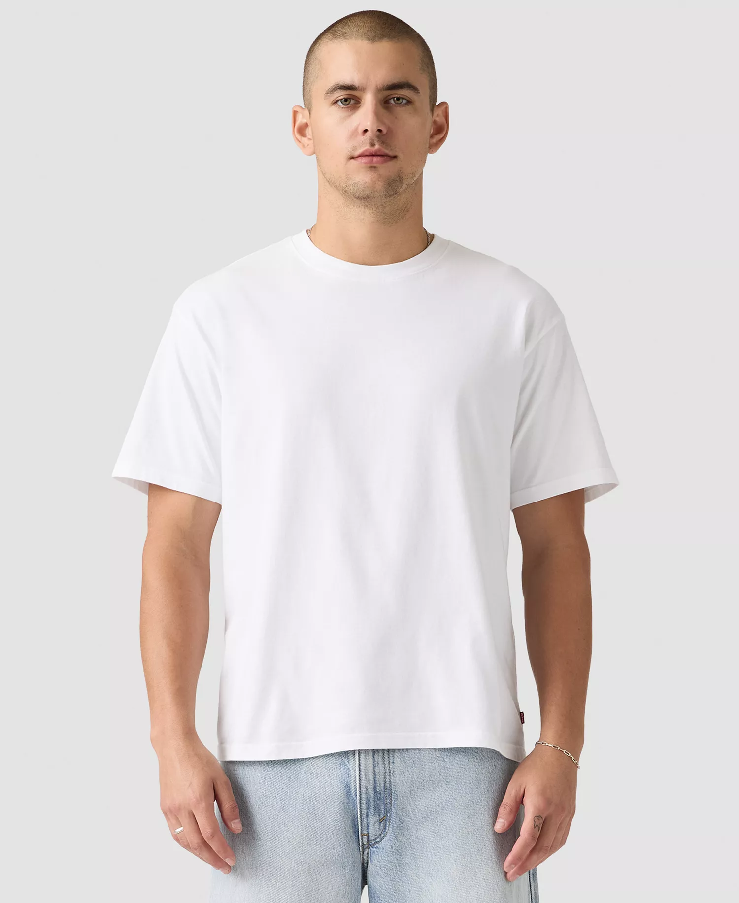 mni-4d0e4dff5d8f252b5c804303084b2c2a Men's Classic Cropped Boxy Short-Sleeve T-Shirt — изображение 3