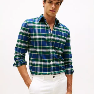 Men's Flannel Tartan Check Shirt