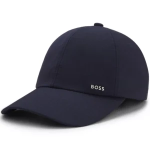 Men's Wool-Blend Twill Metallic Logo Lettering Cap