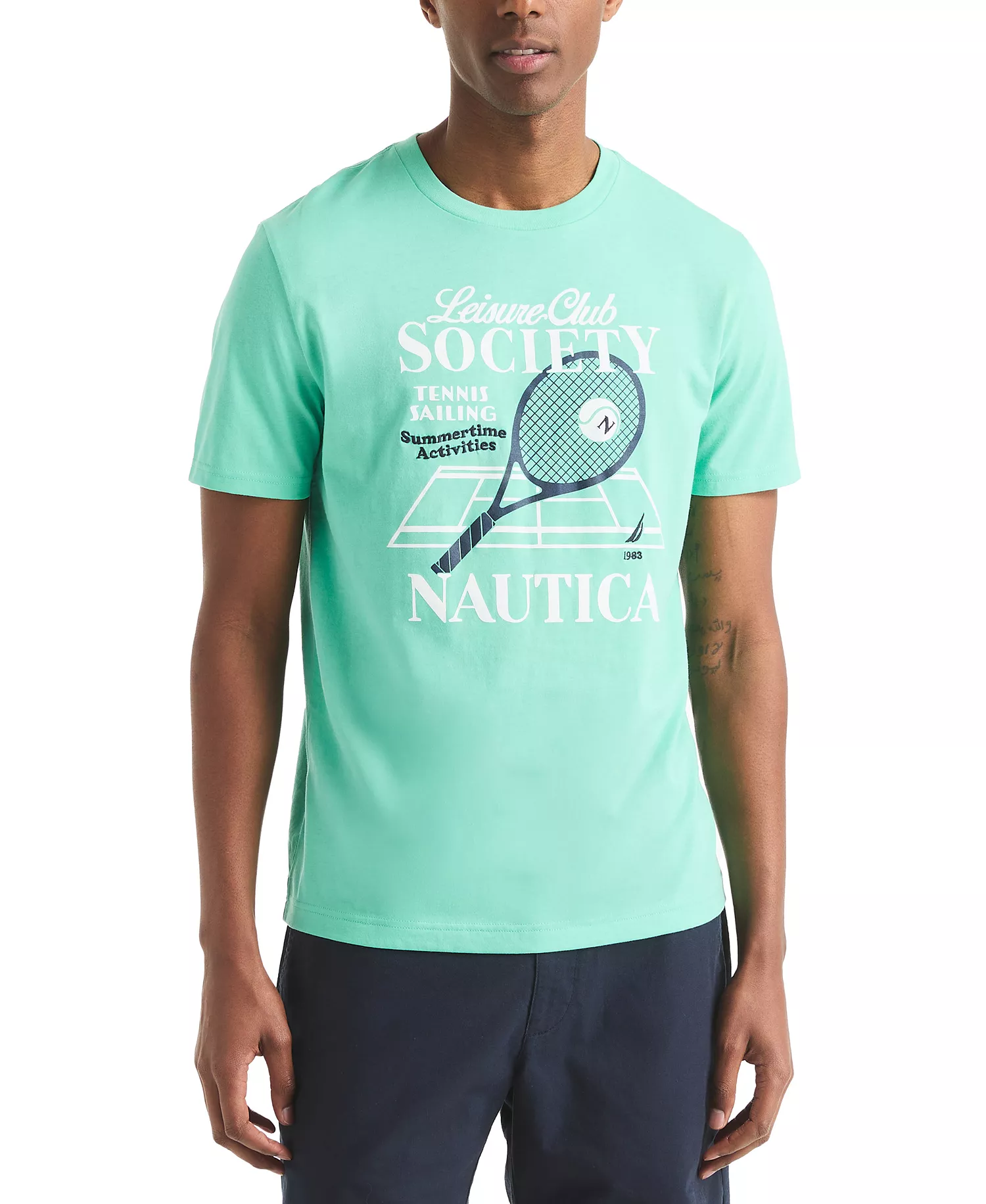 mni-4e09fd08452386ab98d242bb5c6372a4 Men's Tennis Classic-Fit Graphic T-Shirt