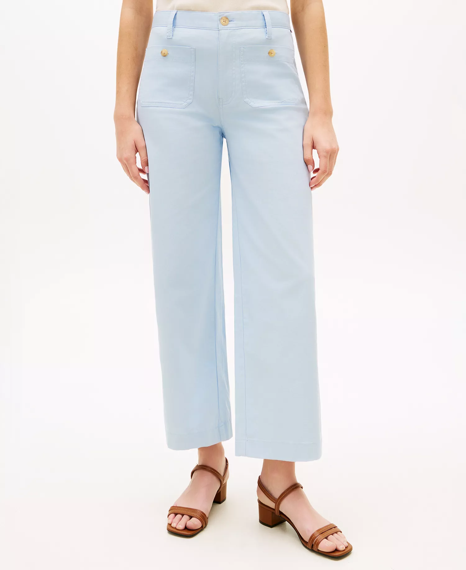 mni-4ee1d7d9280d7cf4a3ad06bc10ca0cf5 Women's Twill Patch Pocket Chinos Pants — изображение 4