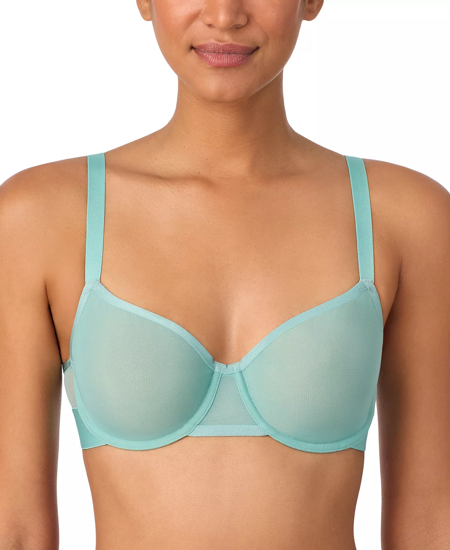 mni-4f2b5a5c5859afc368f7c862526a5d23 Women's Sheers Unlined Demi Bra, DK4085 — изображение 5