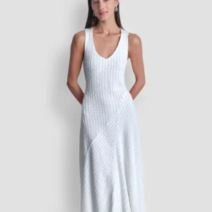 Women's Scoop Neck Maxi Dress