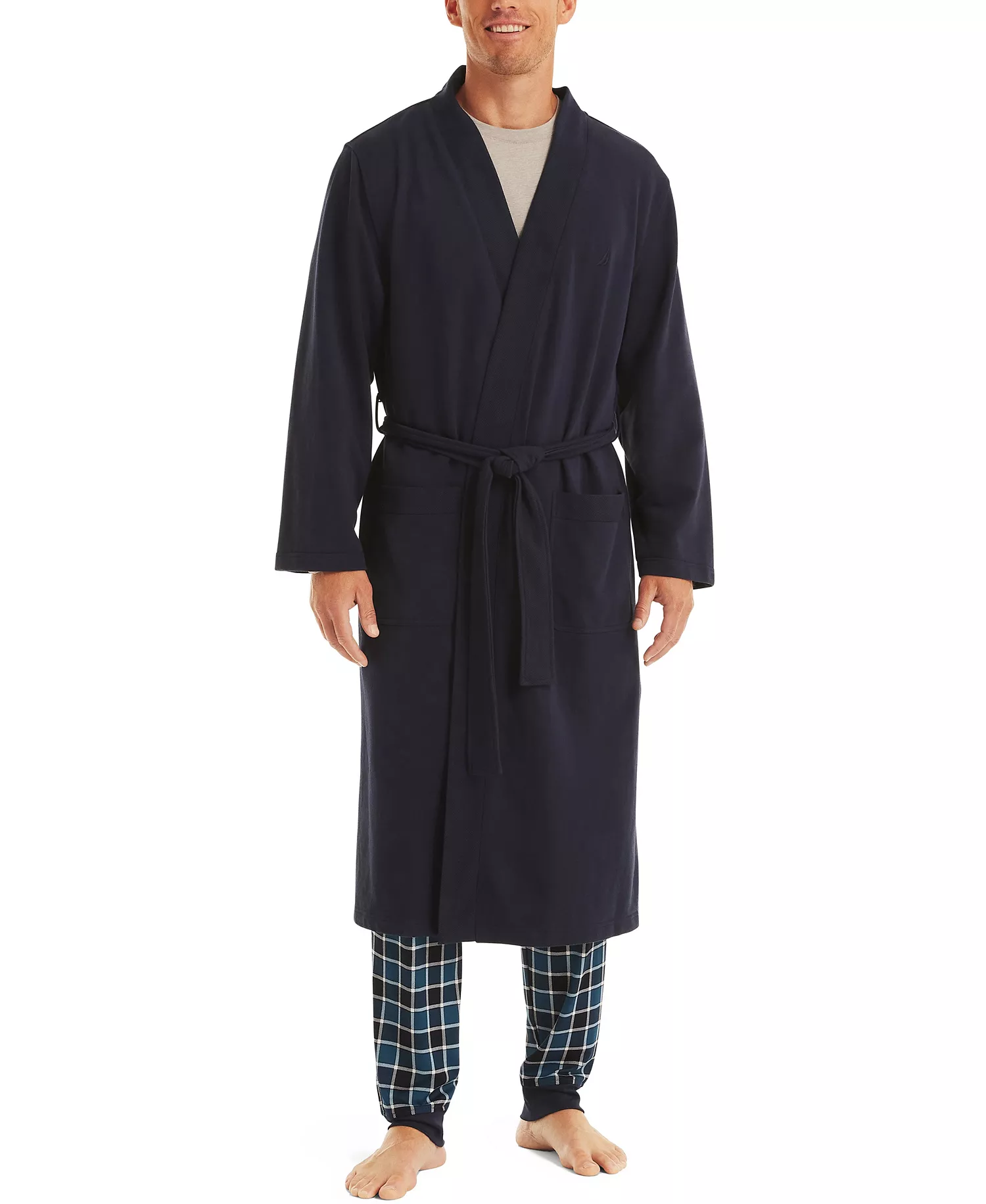mni-5174e5f52a018fe767dcf336c49bfff1 Men's Kimono Robe