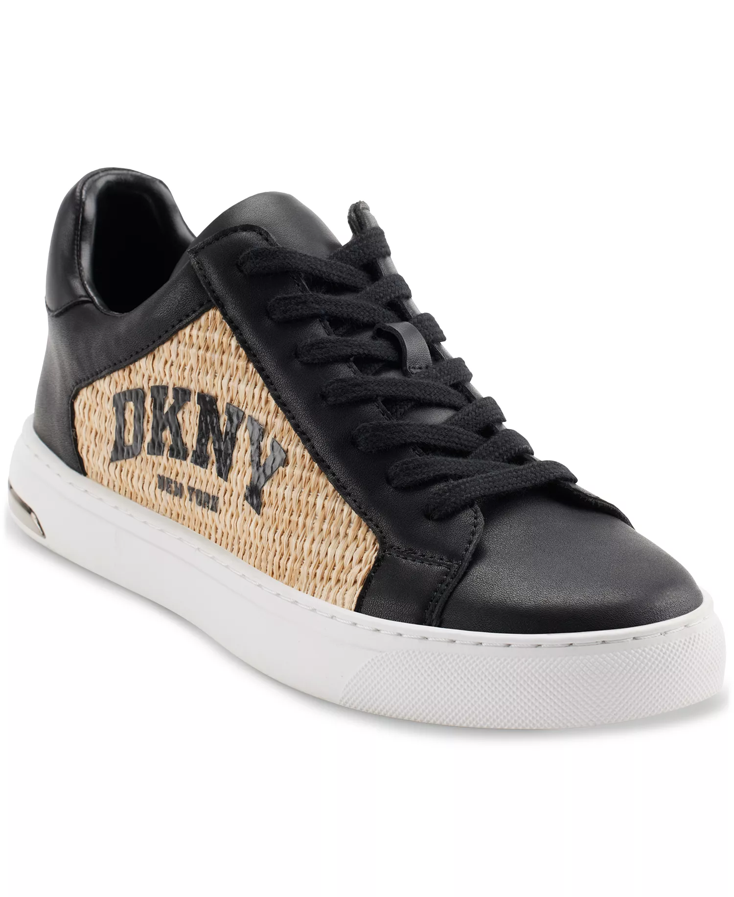 mni-51d406c675339e7a9cce8530aaab2942 Women's Abeni Arch Raffia Logo Low-Top Sneakers — изображение 5