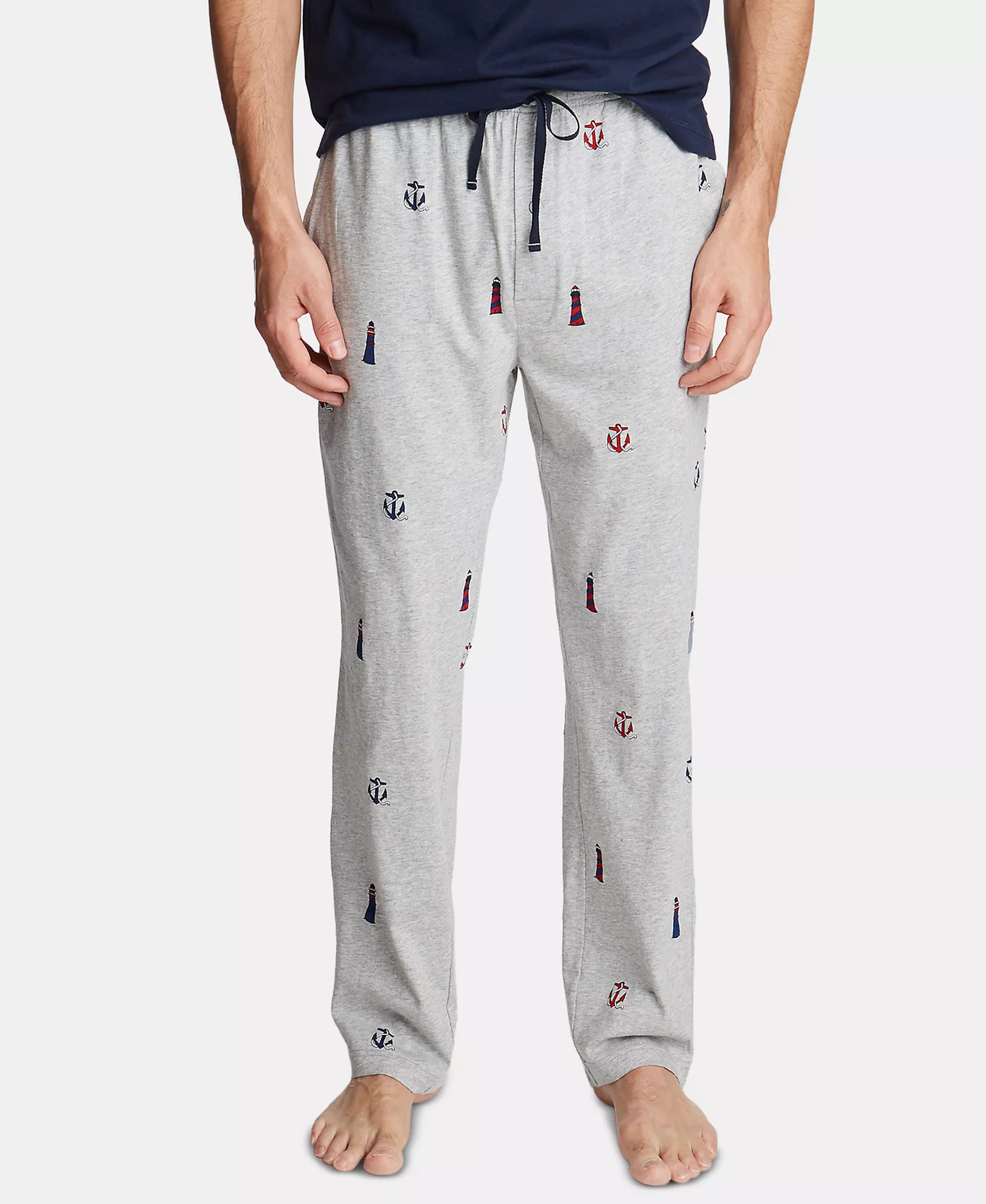 mni-51f6928096161c177479758be76f6c04 Men's Printed Cotton Pajama Pants — изображение 3
