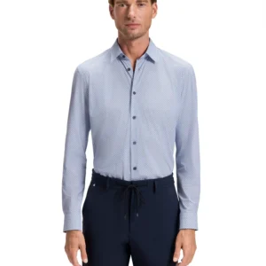 Men's Performance Slim-Fit Dress Shirt