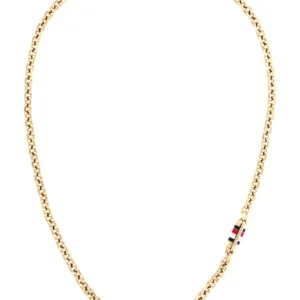 Men's Gold-Plated Stainless Steel Link Chain Necklace