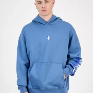 Men's Niftyhood Logo Cotton French Terry Pullover Hoodie