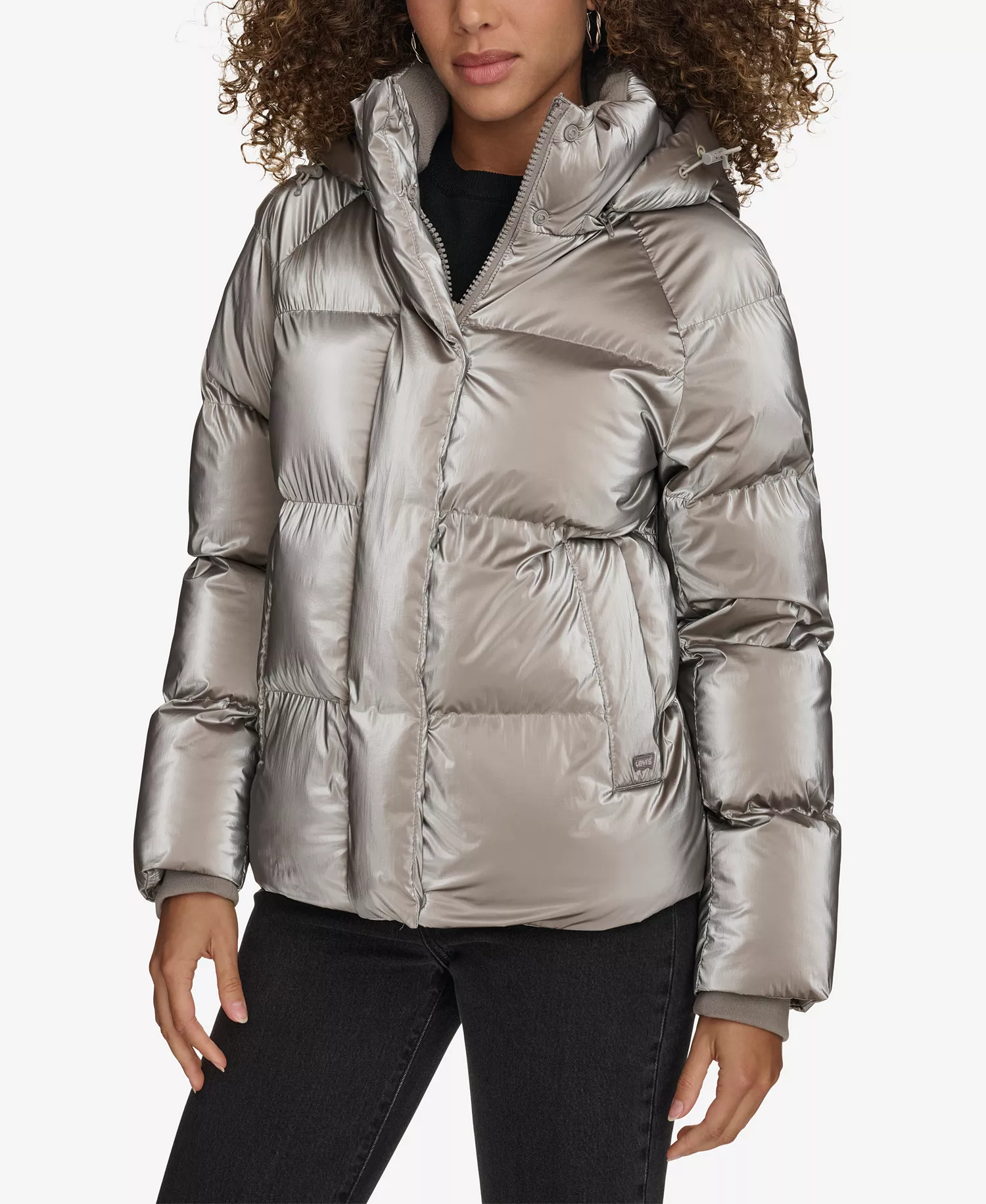 mni-54a452ae5ef5dd4055ae2243ecbebc90 Women's Quilted Hooded Puffer Jacket — изображение 4