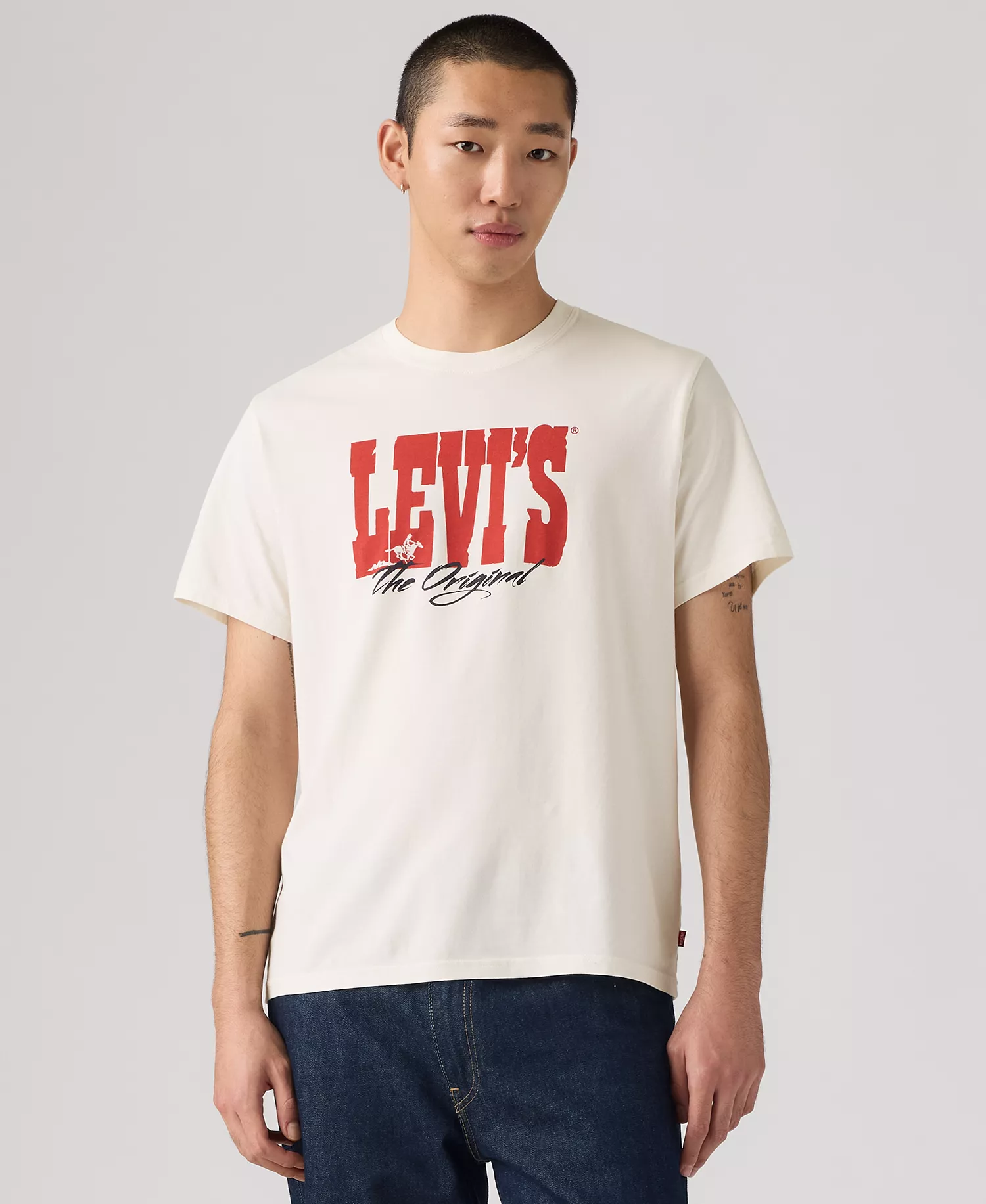 mni-55657698de2162e15a12853845b9f629 Premium Men's Relaxed-Fit Logo Graphic T-Shirt — изображение 5