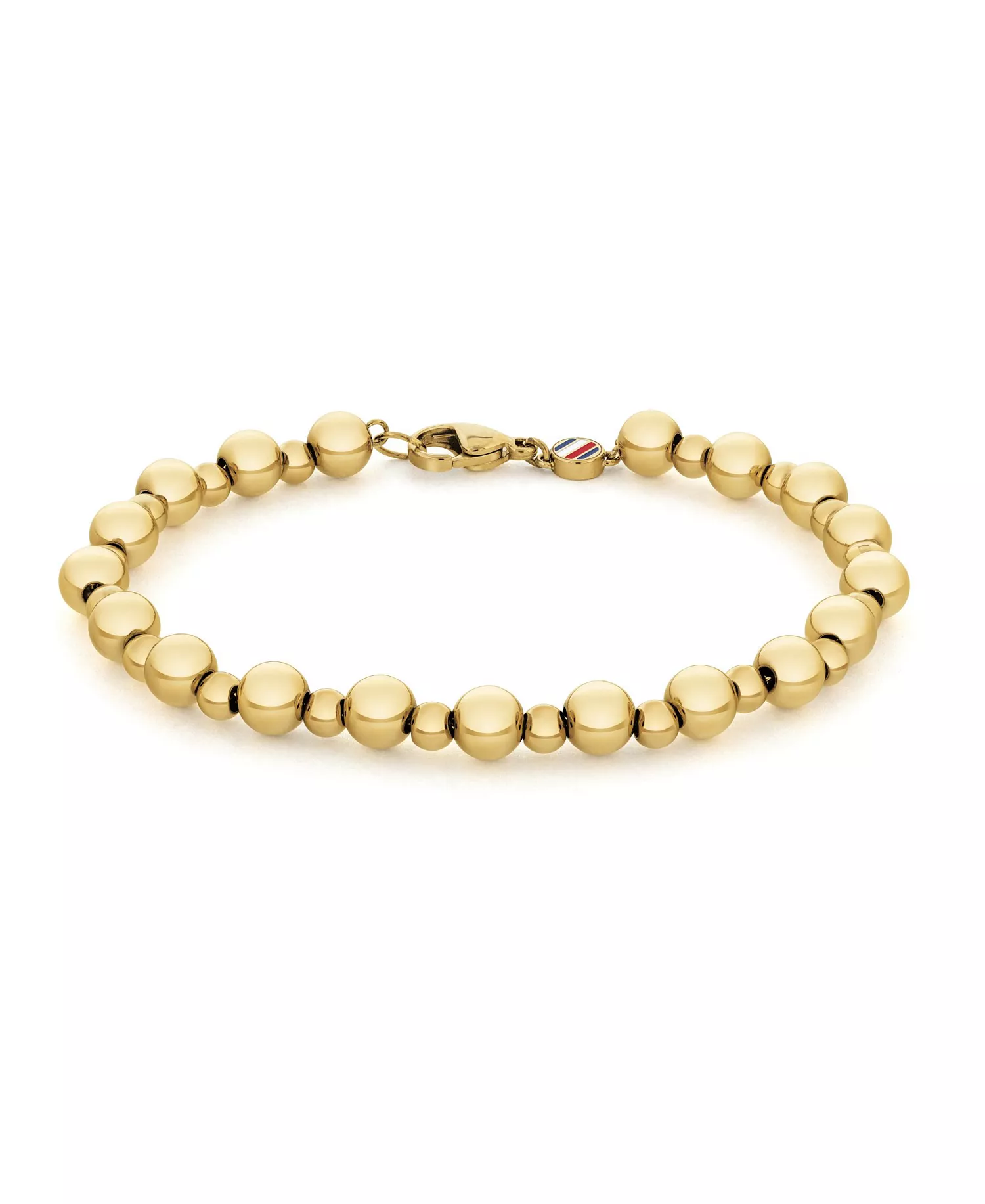 mni-566d4e897894ebd234f6d6eb7f32d359 Women's Gold-Tone Bead Chain Bracelet
