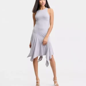 Women's Handkerchief-Hem Sleeveless Dress, Macy's Exclusive