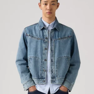 Premium Men's Market Miners Trucker Jacket